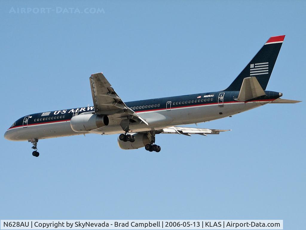 N628AU, 1995 Boeing 757-2B7 C/N 27806, US Airways / 1995 Boeing 757-2B7