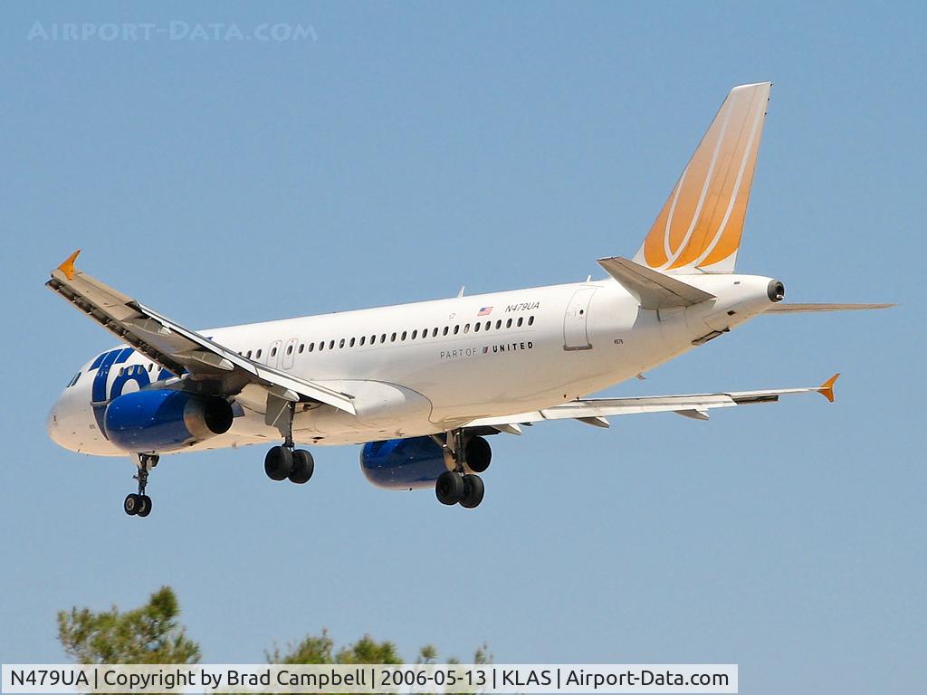 N479UA, 2001 Airbus A320-232 C/N 1538, Ted Airlines / 2001 Airbus Industrie A320-232