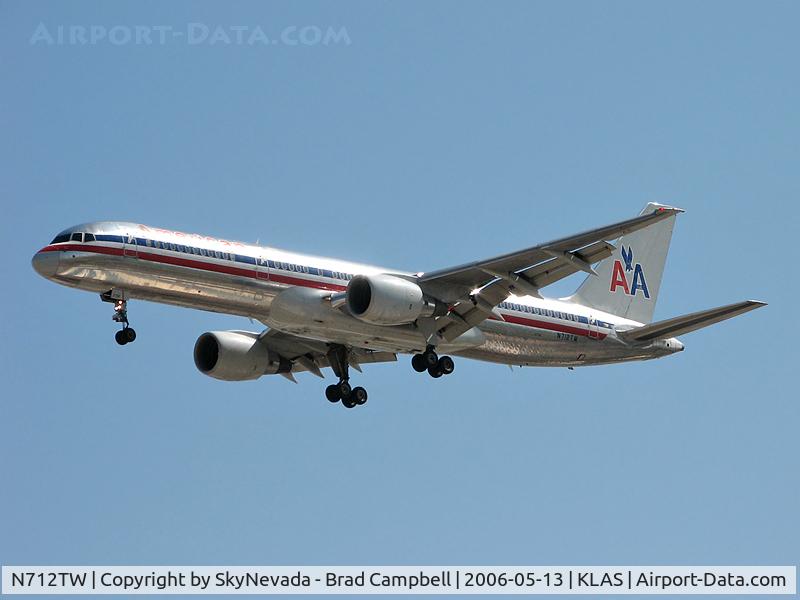 N712TW, 1997 Boeing 757-2Q8 C/N 27624, American Airlines / 1997 Boeing 757-2Q8