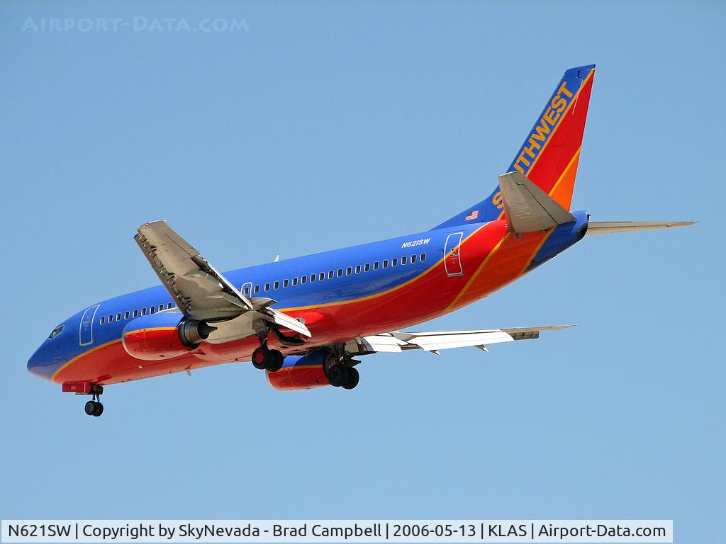 N621SW, 1996 Boeing 737-3H4 C/N 28037, Southwest Airlines / 1996 Boeing 737-3H4