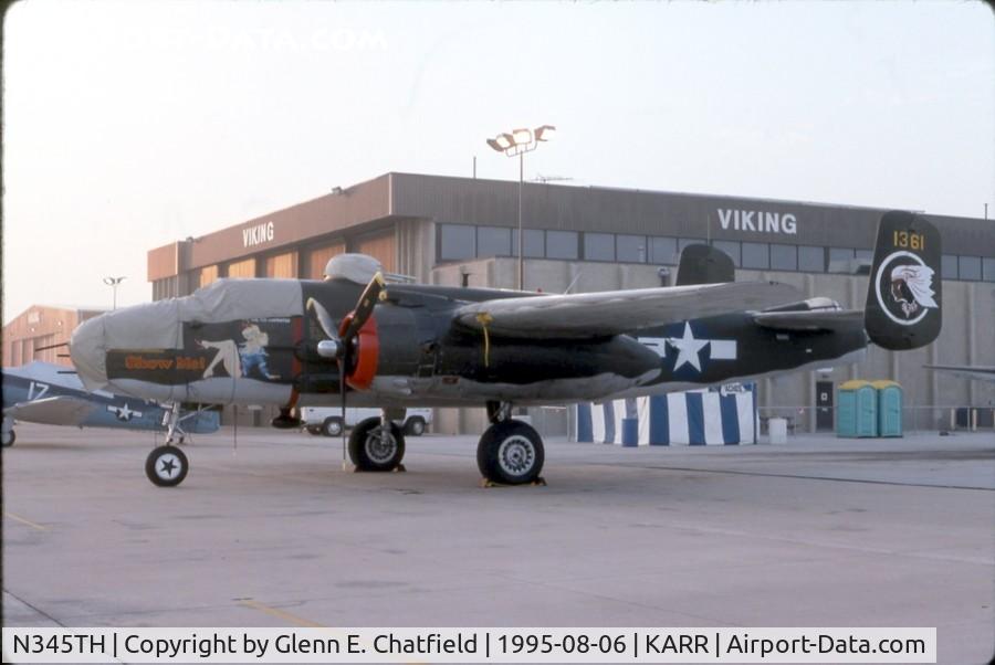 N345TH, 1944 North American TB-25J Mitchell C/N 44-31385A, At this time its call sign was still N3481G, open house