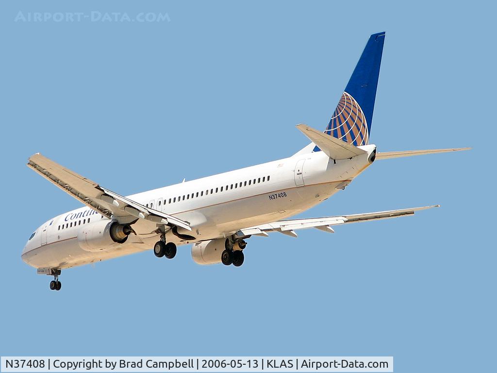 N37408, 2001 Boeing 737-924 C/N 30125, Continental Airlines / 2001 Boeing 737-924