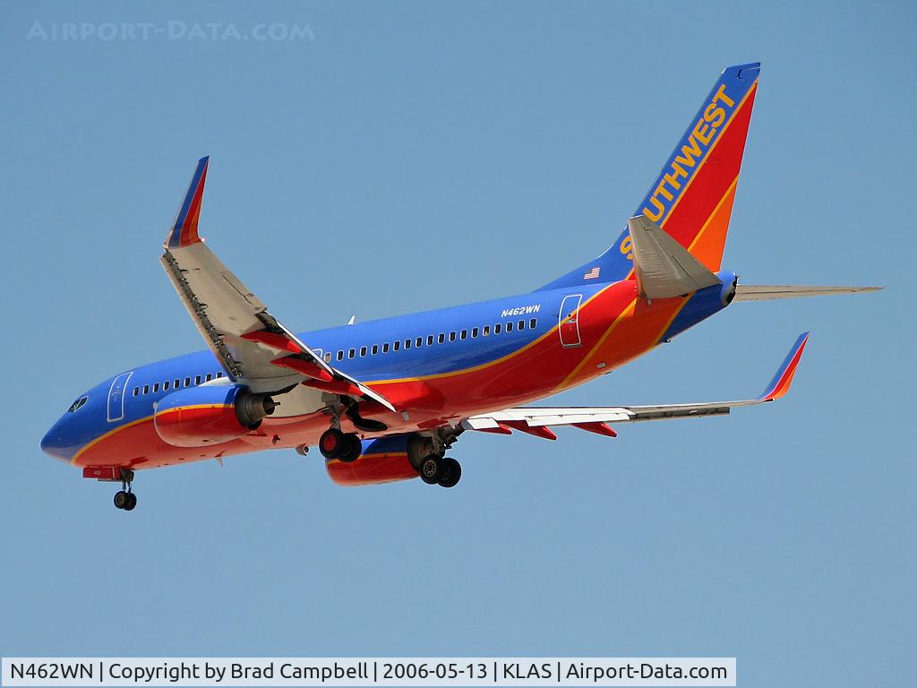 N462WN, 2004 Boeing 737-7H4 C/N 32466, Southwest Airlines / 2004 Boeing 737-7H4