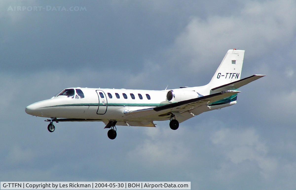 G-TTFN, 1999 Cessna 560 Citation Ultra C/N 560-0537, Cessna 560 Citation V
