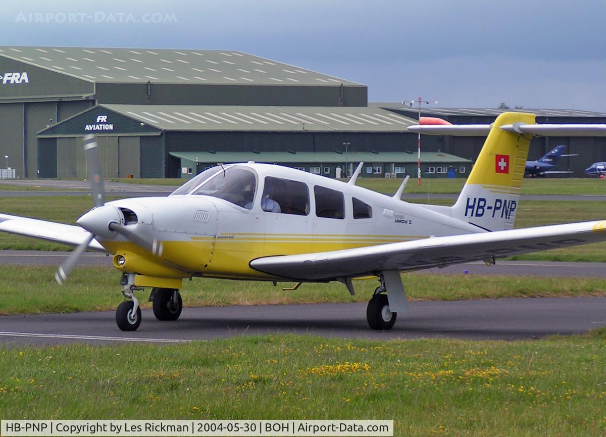HB-PNP, 1981 Piper PA-28RT-201T Turbo Arrow IV C/N 28R-8131037, Piper PA-28RT-201 Arrow IV