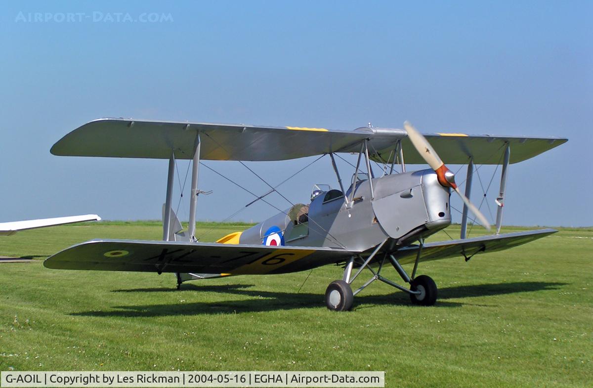 G-AOIL, 1940 De Havilland DH-82A Tiger Moth II C/N 83673, D.H.A.82A Tiger Moth