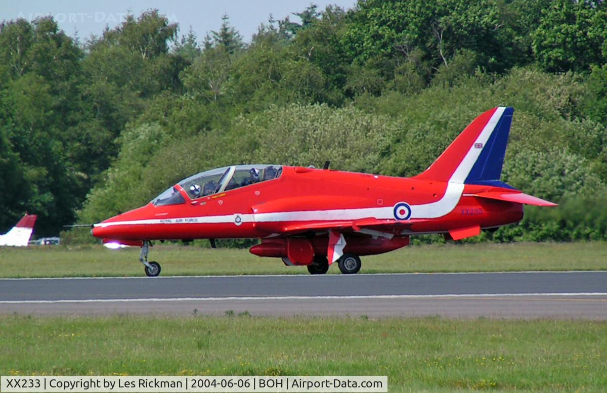 XX233, 1978 Hawker Siddeley Hawk T.1 C/N 069/312069, British Aerospace Hawk T.1A
