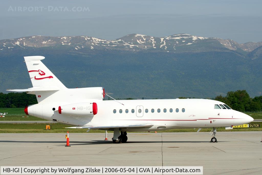 HB-IGI, Dassault Falcon 900EX C/N 83, visitor