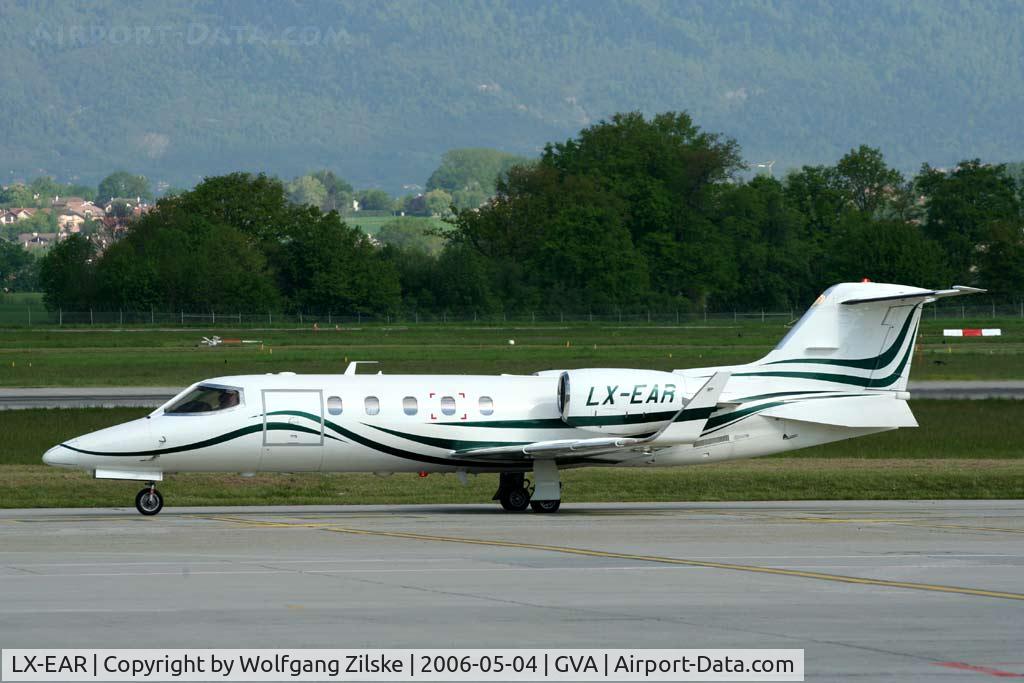 LX-EAR, 1998 Learjet 31A C/N 31A-160, visitor