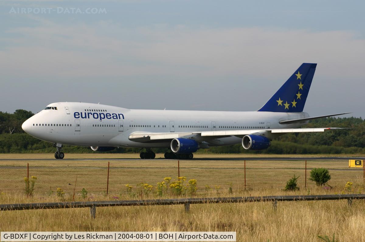 G-BDXF, 1977 Boeing 747-236B C/N 21351, Boeing 747 236B