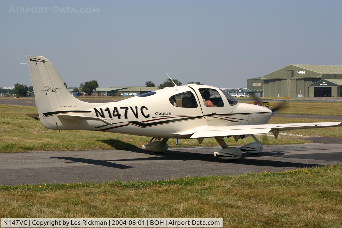 N147VC, 2003 Cirrus SR22 C/N 0689, Cirrus SR22