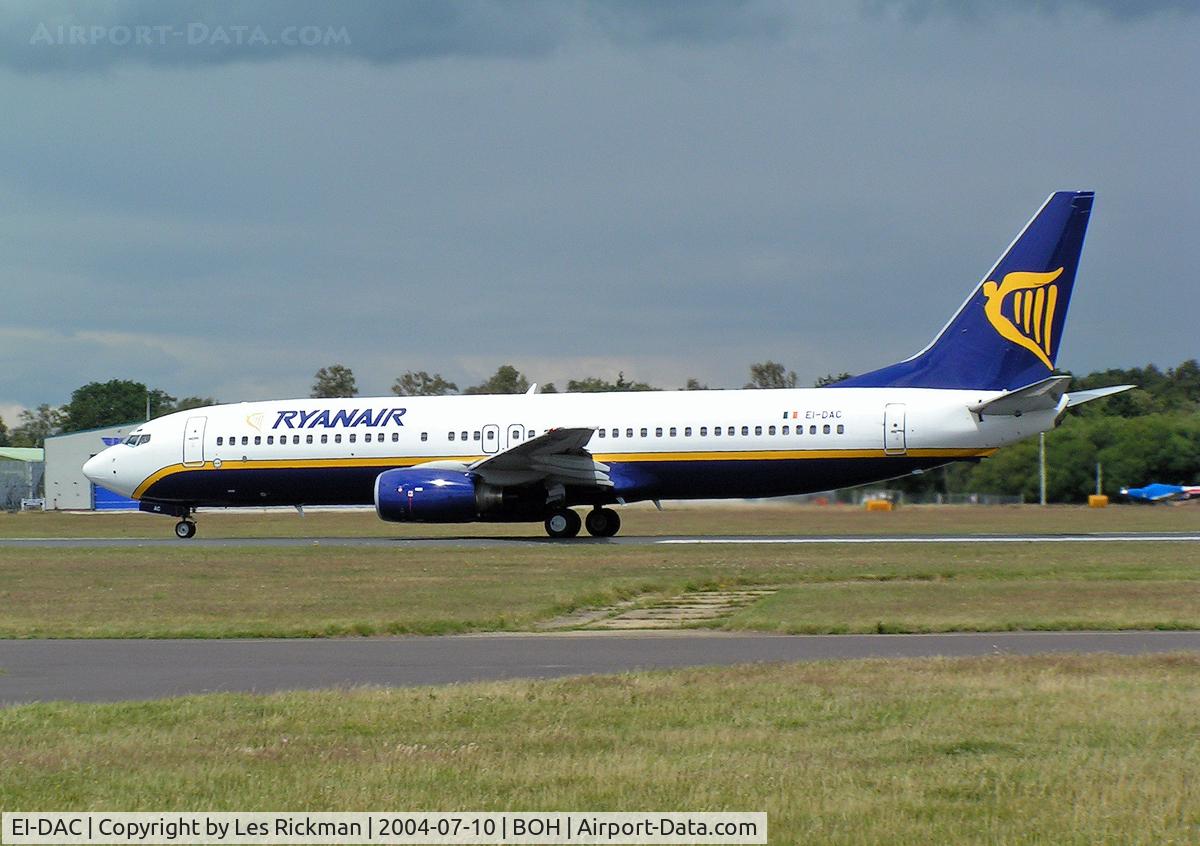 EI-DAC, 2002 Boeing 737-8AS C/N 29938, Boeing 737 8AS
