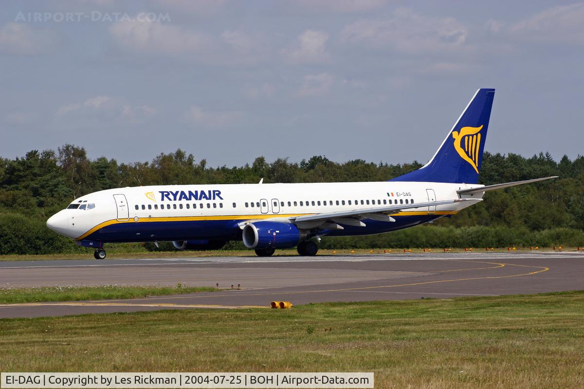 EI-DAG, 2002 Boeing 737-8AS C/N 29940, Boeing 737 8AS