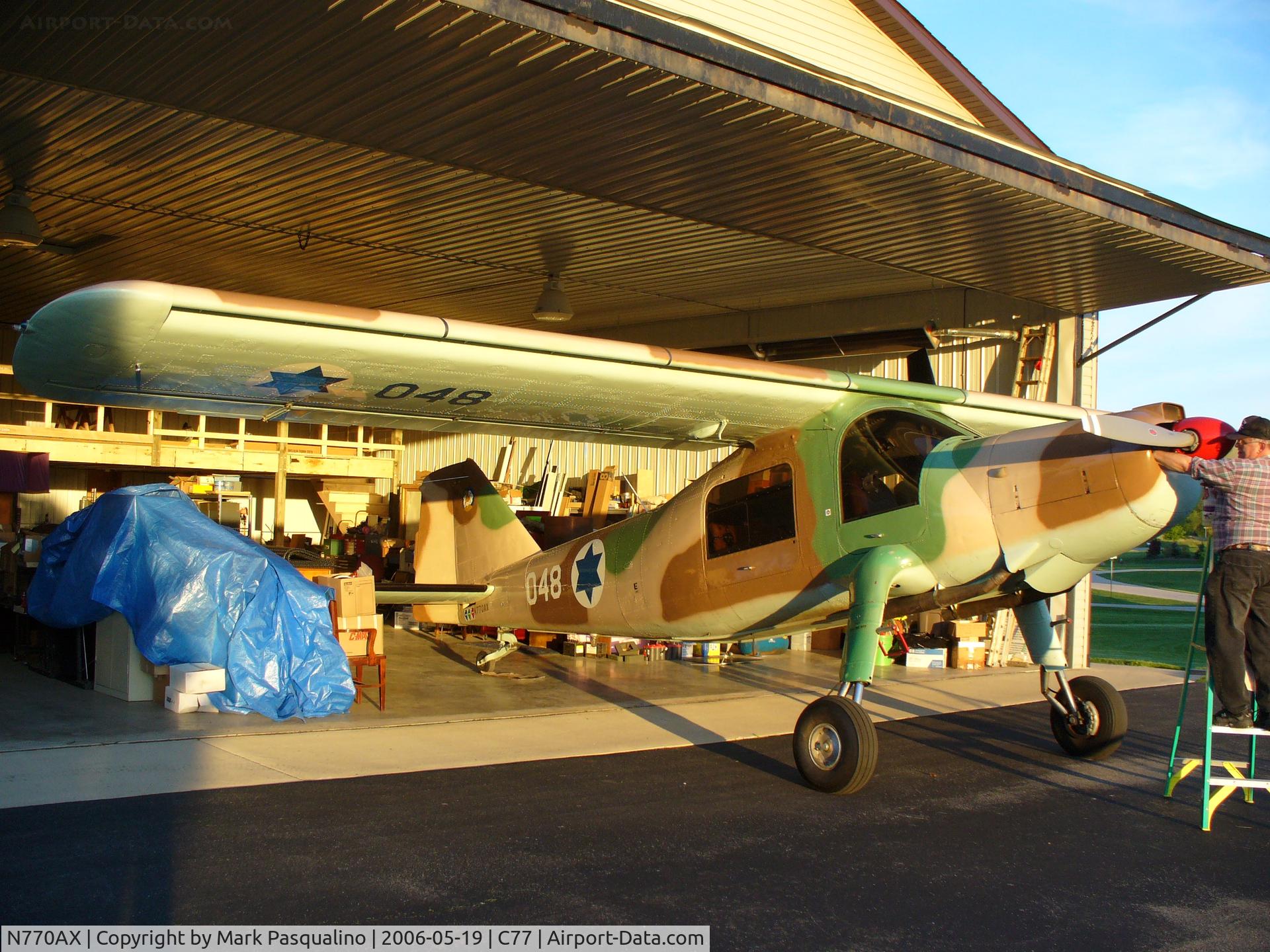 N770AX, 1961 Dornier Do-27B-5 C/N 397, Do 27 B5
