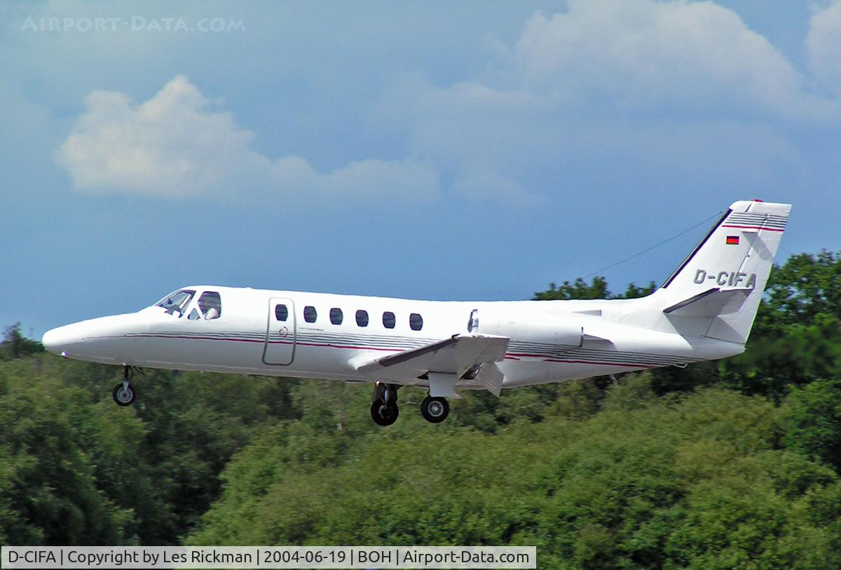 D-CIFA, 1980 Cessna 550 Citation II C/N 550-0378, Cessna 550 Citation II