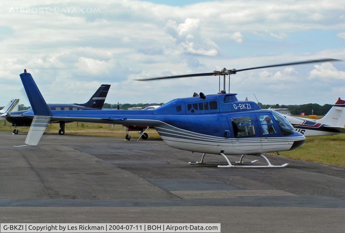 G-BKZI, 1967 Bell 206B JetRanger III C/N 118, Bell 206B Jetranger 2