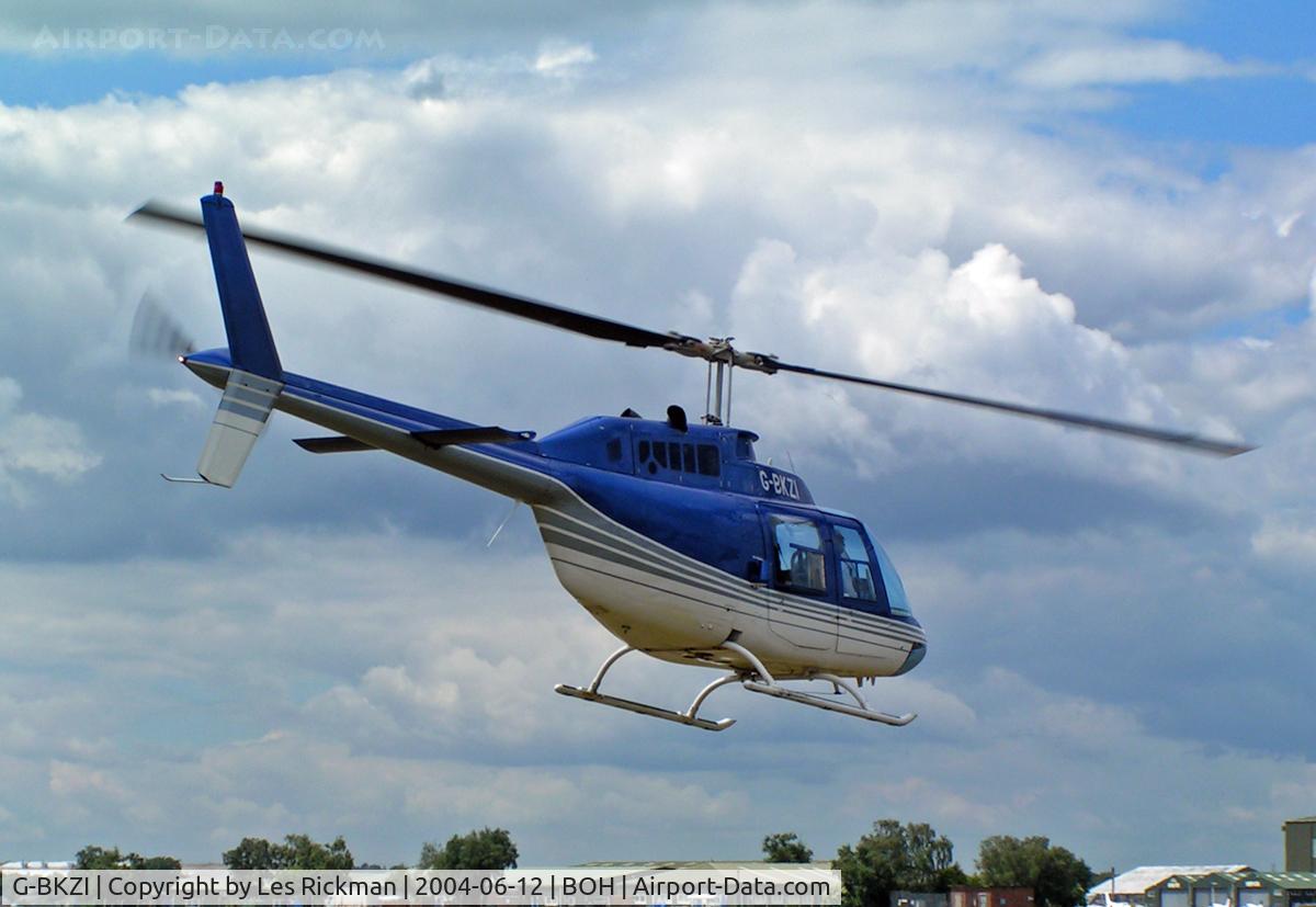 G-BKZI, 1967 Bell 206B JetRanger III C/N 118, Bell 206B Jetranger 2