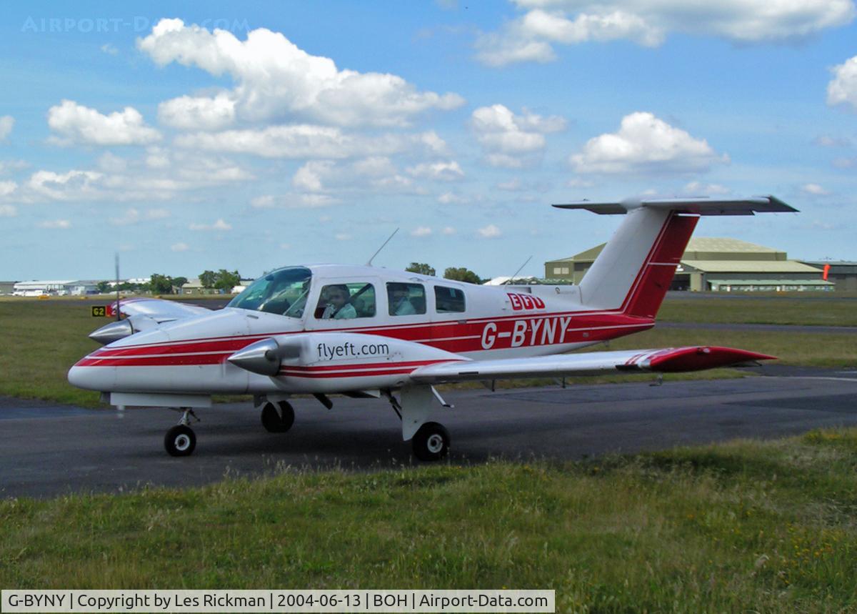G-BYNY, 1977 Beech 76 Duchess C/N ME-247, Beech 76 Duchess