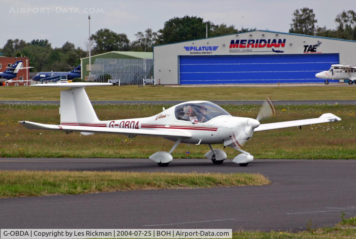 G-OBDA, 1997 Diamond DA-20A-1 Katana C/N 10260, Vans RV.4
