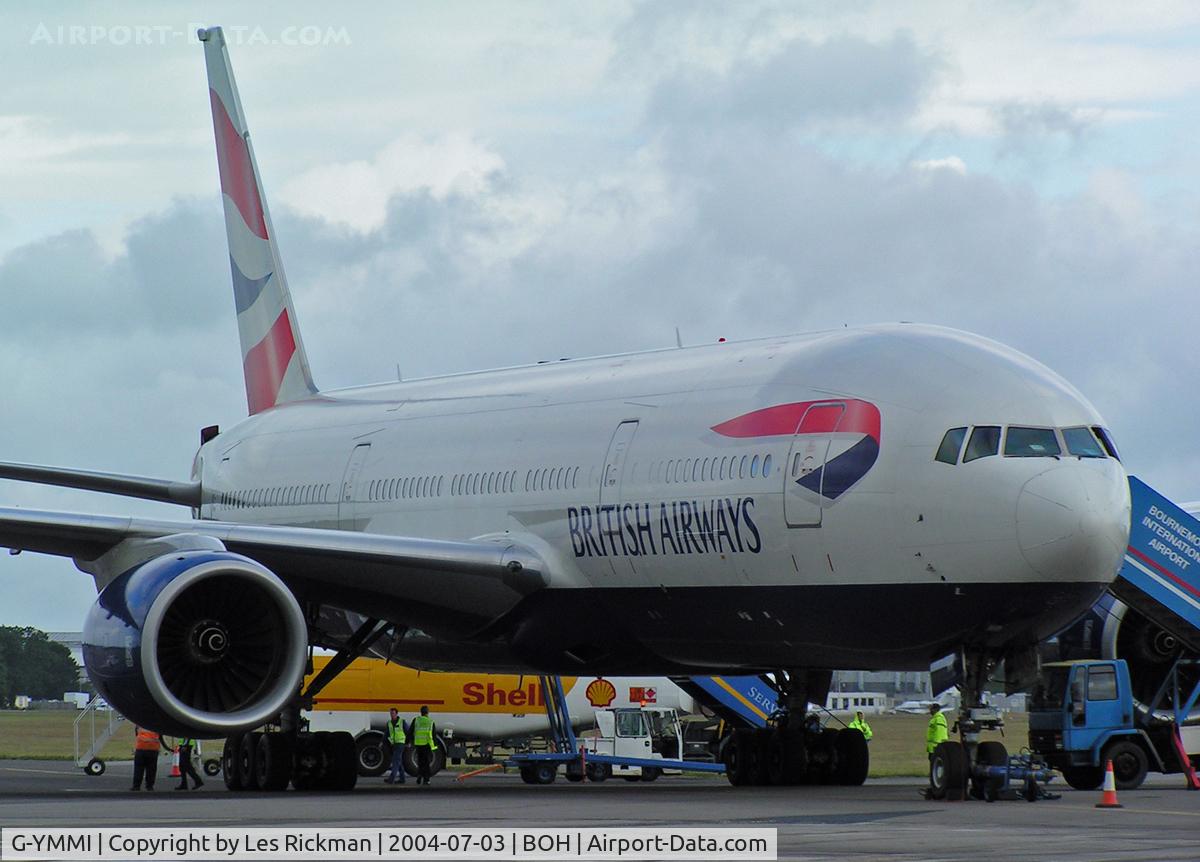 G-YMMI, 2000 Boeing 777-236 C/N 30310, Boeing 777 236ER