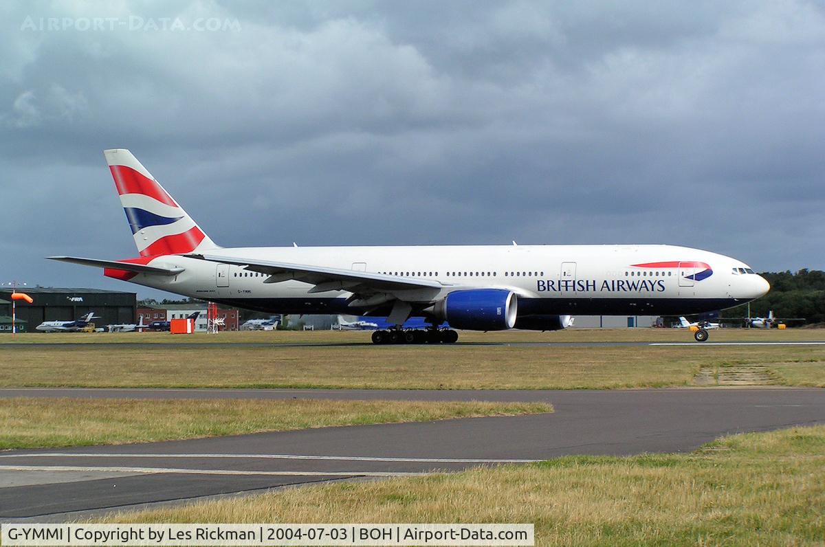 G-YMMI, 2000 Boeing 777-236 C/N 30310, Boeing 777 236ER