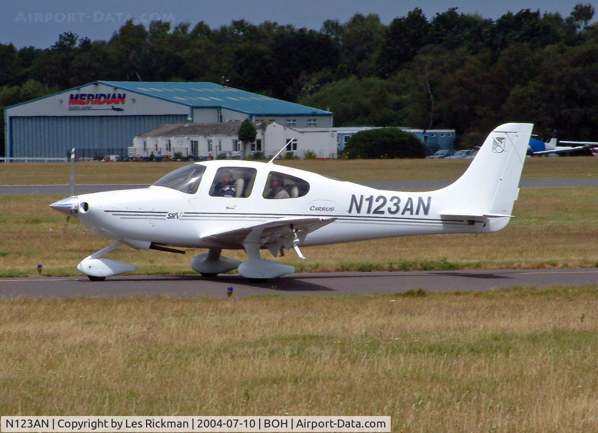 N123AN, 2003 Cirrus SR20 C/N 1379, Cirrus SR20