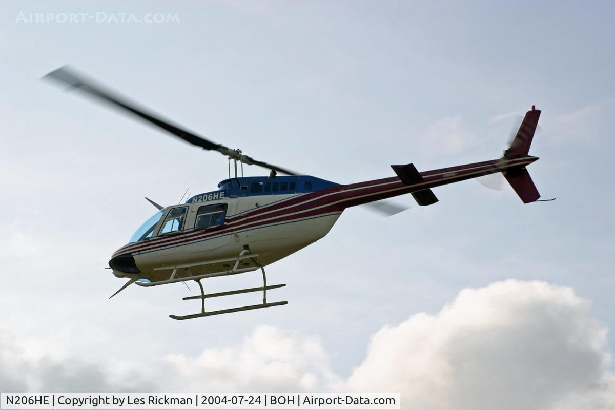 N206HE, 1979 Bell 206B JetRanger III C/N 2880, Bell 206B Jetranger
