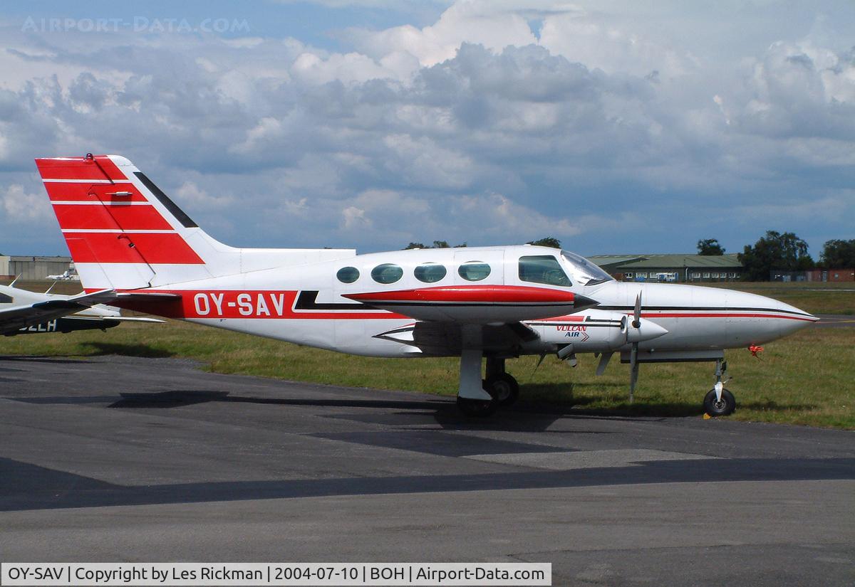 OY-SAV, 1971 Cessna 402B Businessliner C/N 402B0201, Cessna 402B