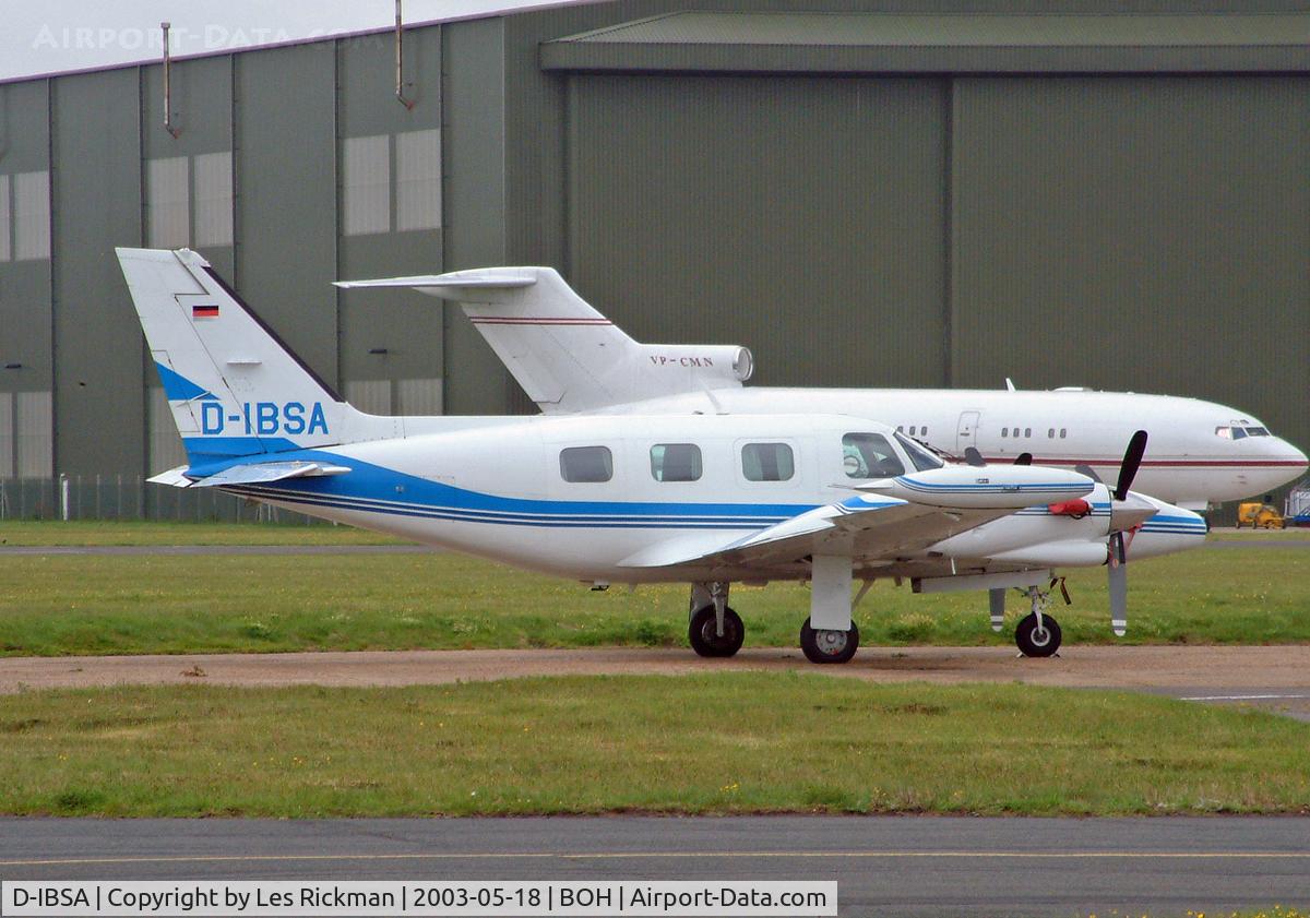 D-IBSA, Piper PA-31T Cheyenne C/N 31T-8120033, Piper PA-31T Cheyenne