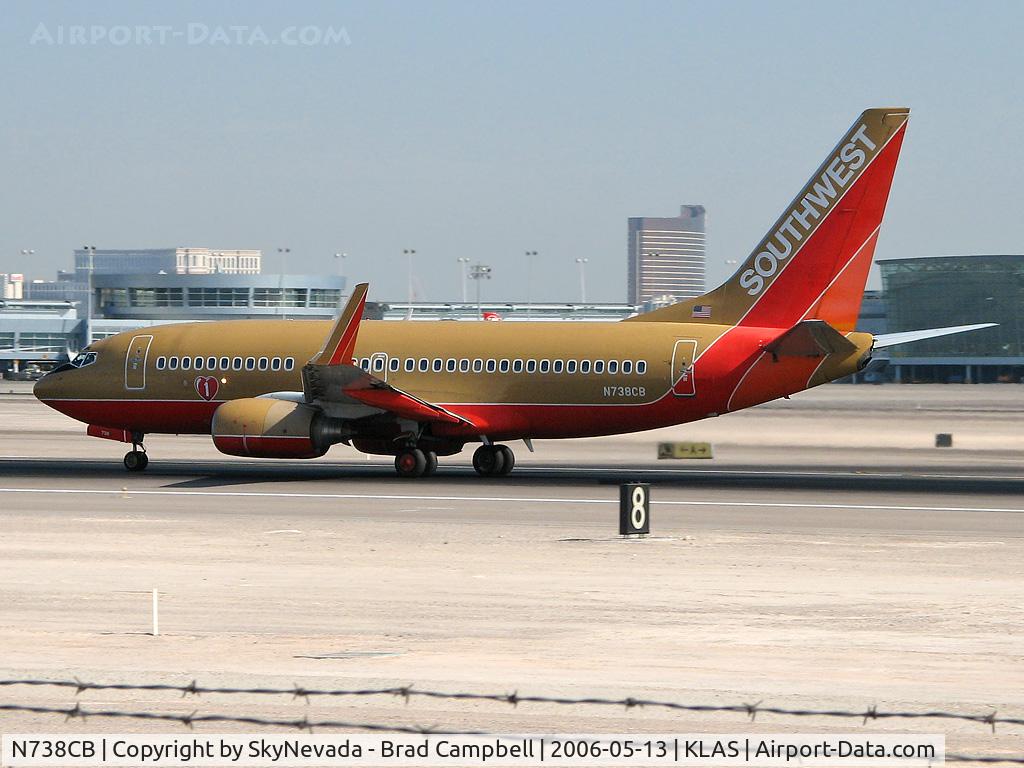 N738CB, 1999 Boeing 737-7H4 C/N 27870, Southwest Airlines / 1999 Boeing 737-7H4
