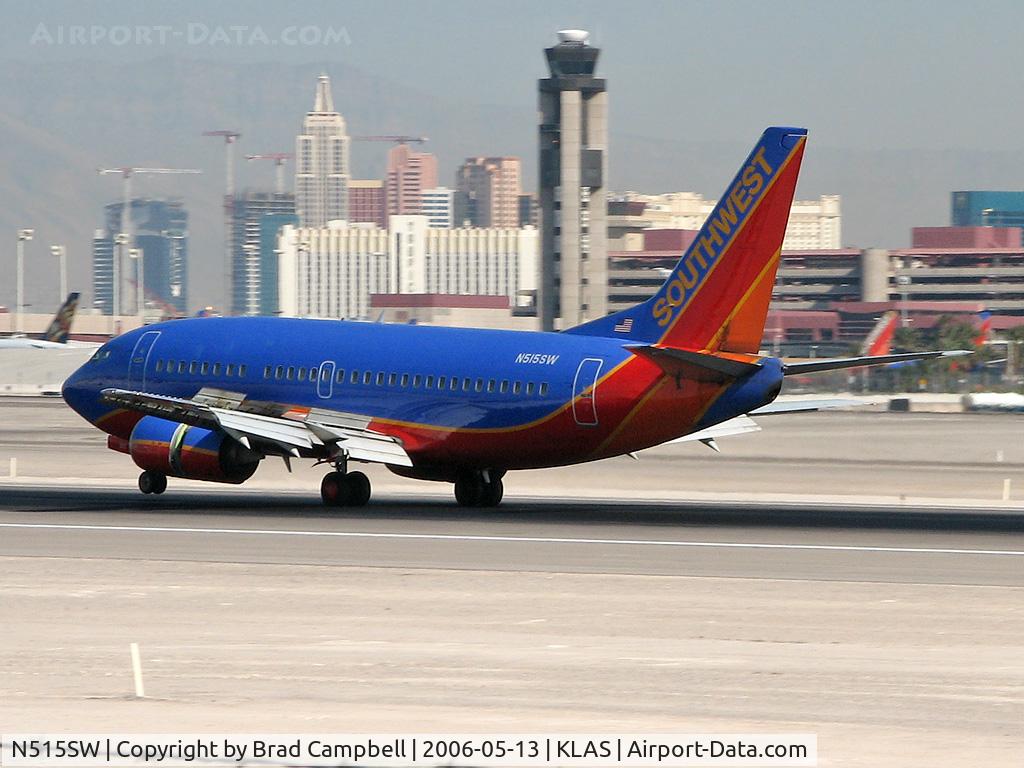 N515SW, 1991 Boeing 737-5H4 C/N 25154, Southwest Airlines / 1991 Boeing 737-5H4