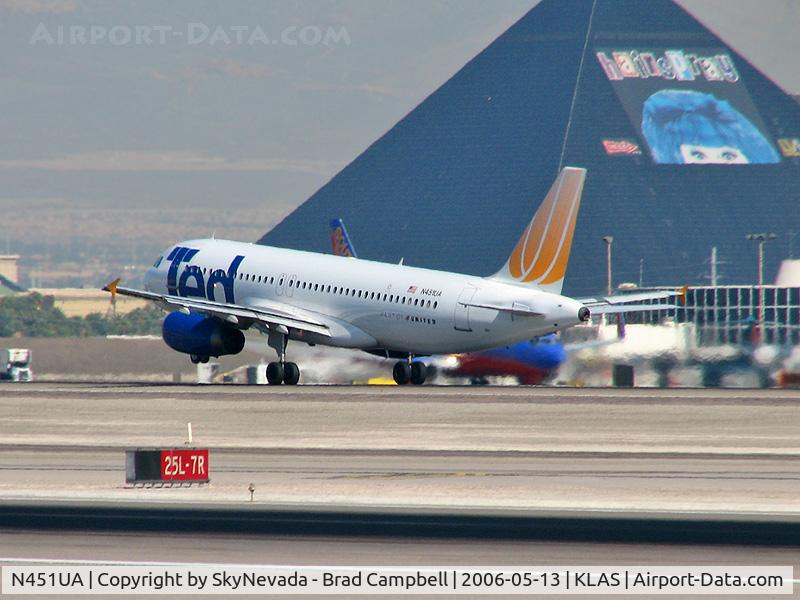N451UA, 1998 Airbus A320-232 C/N 865, Ted Airlines / 1998 Airbus Industrie A320-232