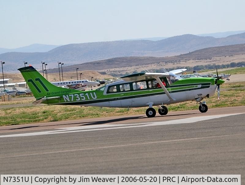 N7351U, 1977 Cessna T207A Turbo Stationair 7 C/N 20700415, Photographed at Love Field, Prescott, AZ