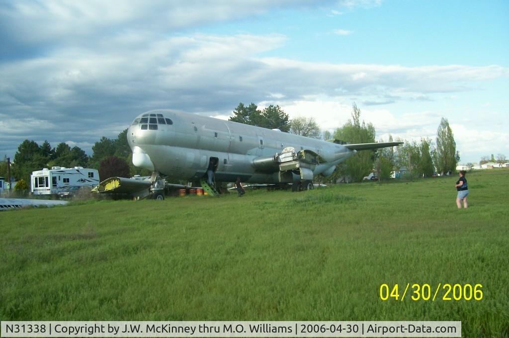 N31338, 1954 Boeing KC-97G C/N 52-2694, Just outside Grant Co. Airport in Moses Lake, WA