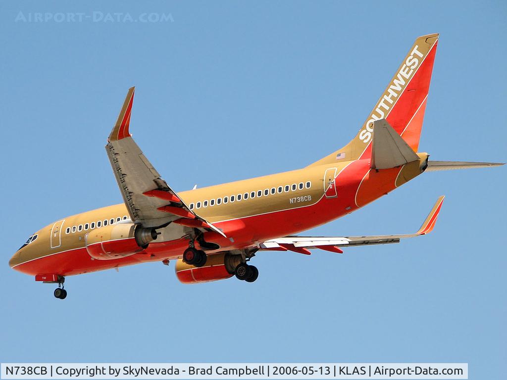 N738CB, 1999 Boeing 737-7H4 C/N 27870, Southwest Airlines / 1999 Boeing 737-7H4