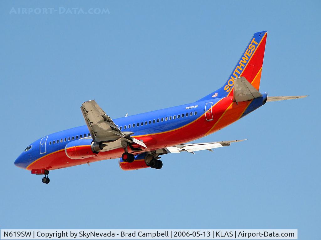 N619SW, 1995 Boeing 737-3H4 C/N 28035, Southwest Airlines / 1995 Boeing 737-3H4