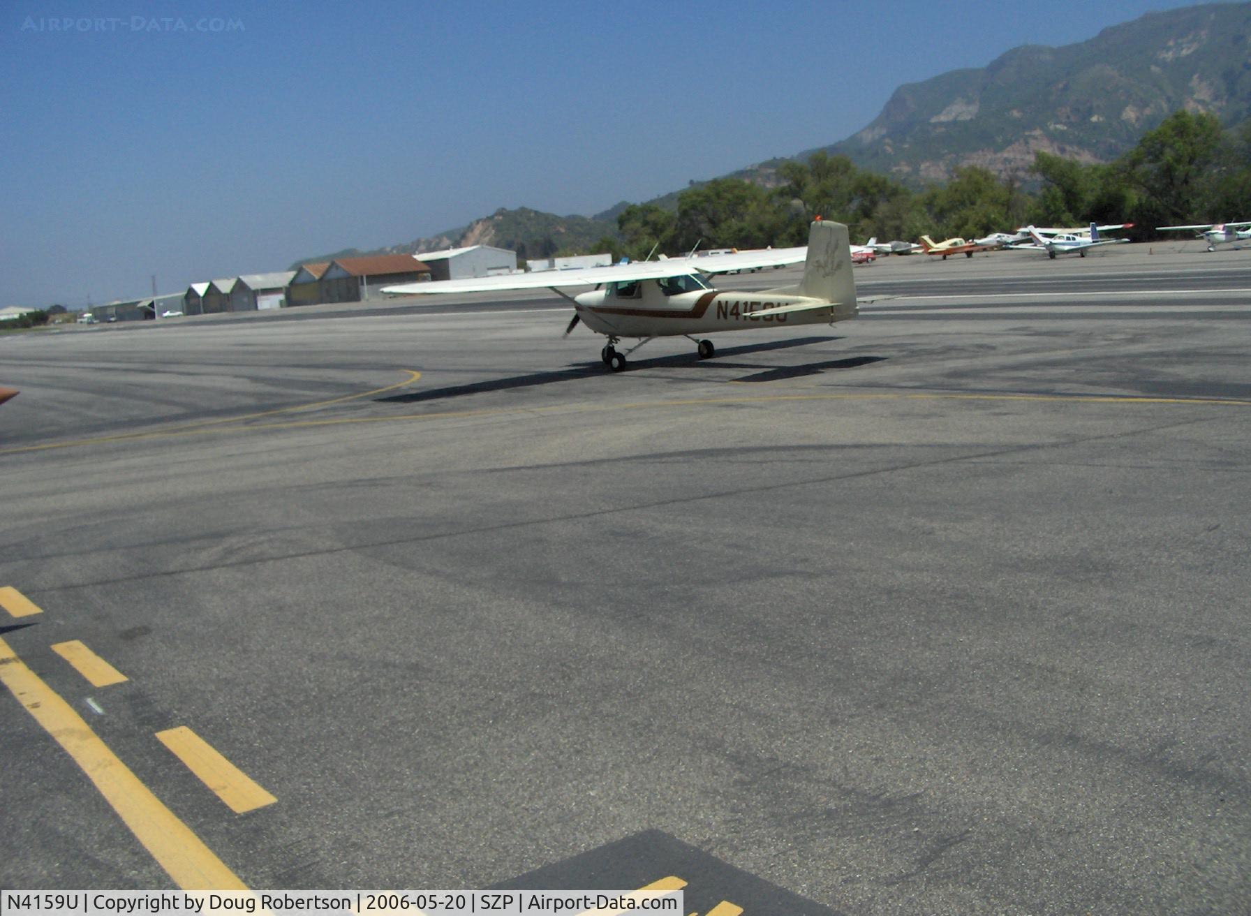 N4159U, 1963 Cessna 150D C/N 15060159, 1963 Cessna 150D, Continental O-200 100 Hp, taxi