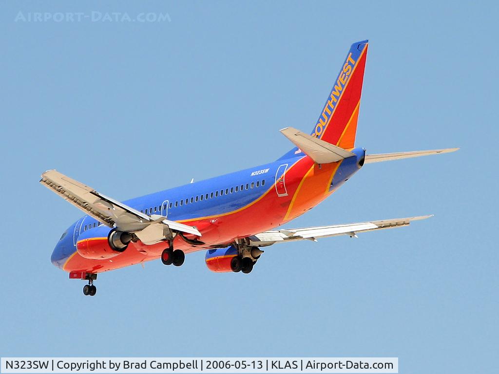 N323SW, 1987 Boeing 737-3H4 C/N 23344, Southwest Airlines / 1987 Boeing 737-3H4