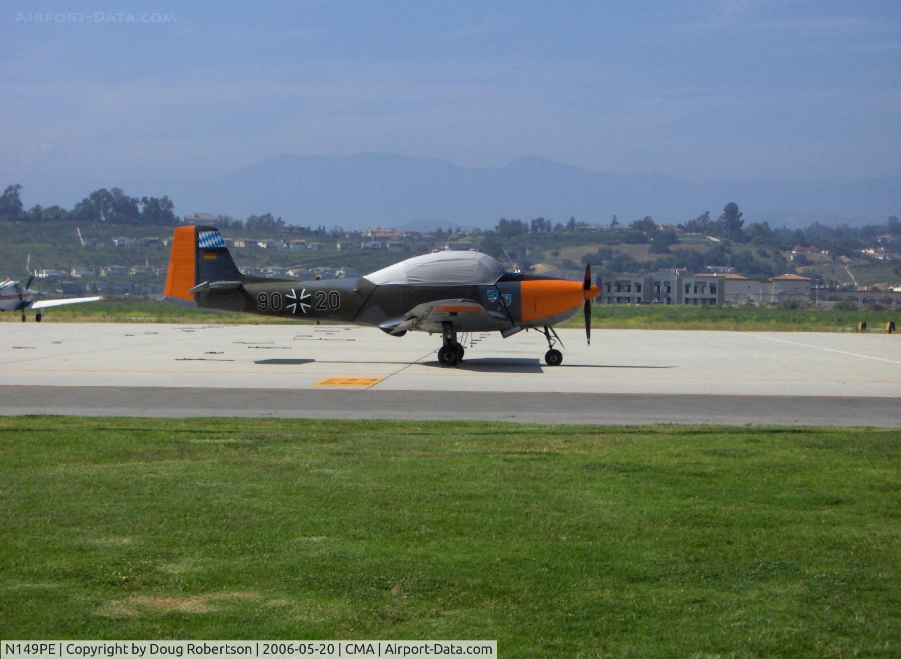 N149PE, 1958 Focke-Wulf FWP-149D C/N 030, 1958 Focke-Wulf FW P.149D, Lycoming GO-480 295 Hp, license built version of Piaggio P.149D for West German Luftwaffe as std. basic trainer/liaison aircraft