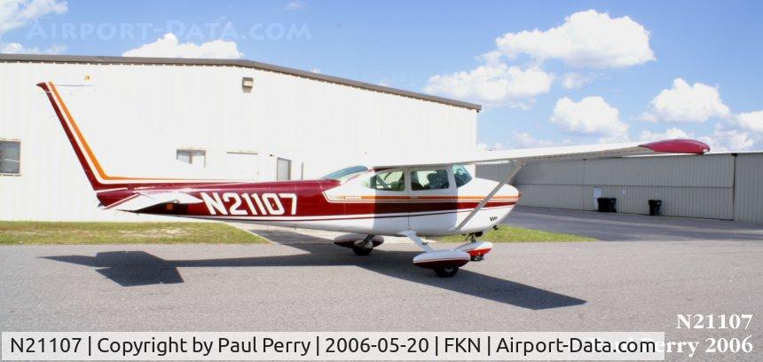 N21107, 1972 Cessna 182P Skylane C/N 18261418, So close, and so very bright