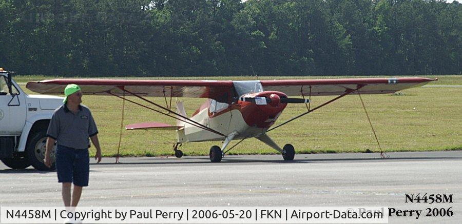 N4458M, 1947 Piper PA-12 Super Cruiser C/N 12-3413, An eye-catching plane, no matter what airport