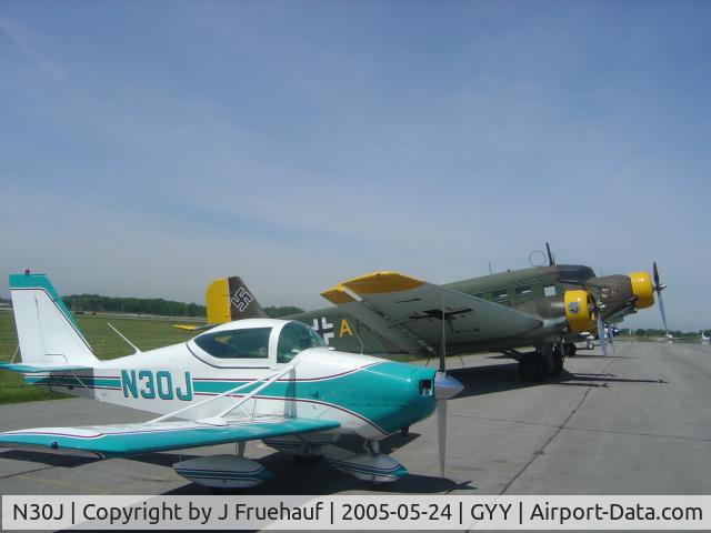 N30J, 1974 Jorgenson STITS SA11-A C/N 113, N30j with some SCARY company