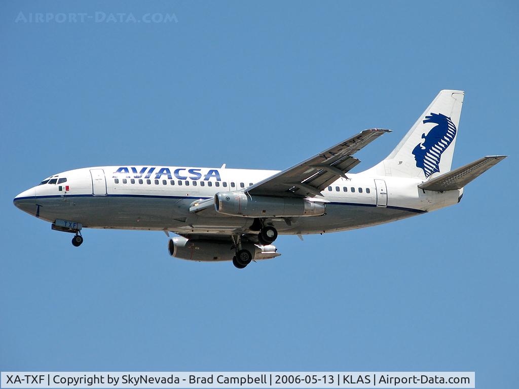 XA-TXF, 1983 Boeing 737-201 C/N 22961, Aviacsa Airlines / Boeing 737-201/Adv / Originally Piedmont Airlines, then US Air, followed by US Airways & now it's migrated south to Mexico as part of Aviacsa's fleet.