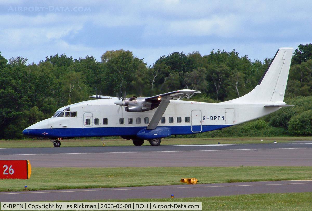 G-BPFN, 1988 Short 360-100 C/N SH.3747, Shorts SD3-60 Variant 100