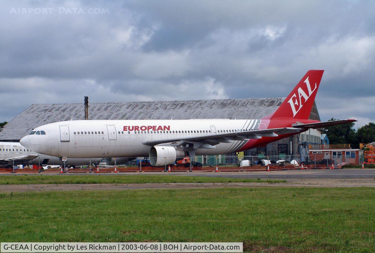 G-CEAA, 1978 Airbus A300B2-1C C/N 062, Airbus A300B2- 1C