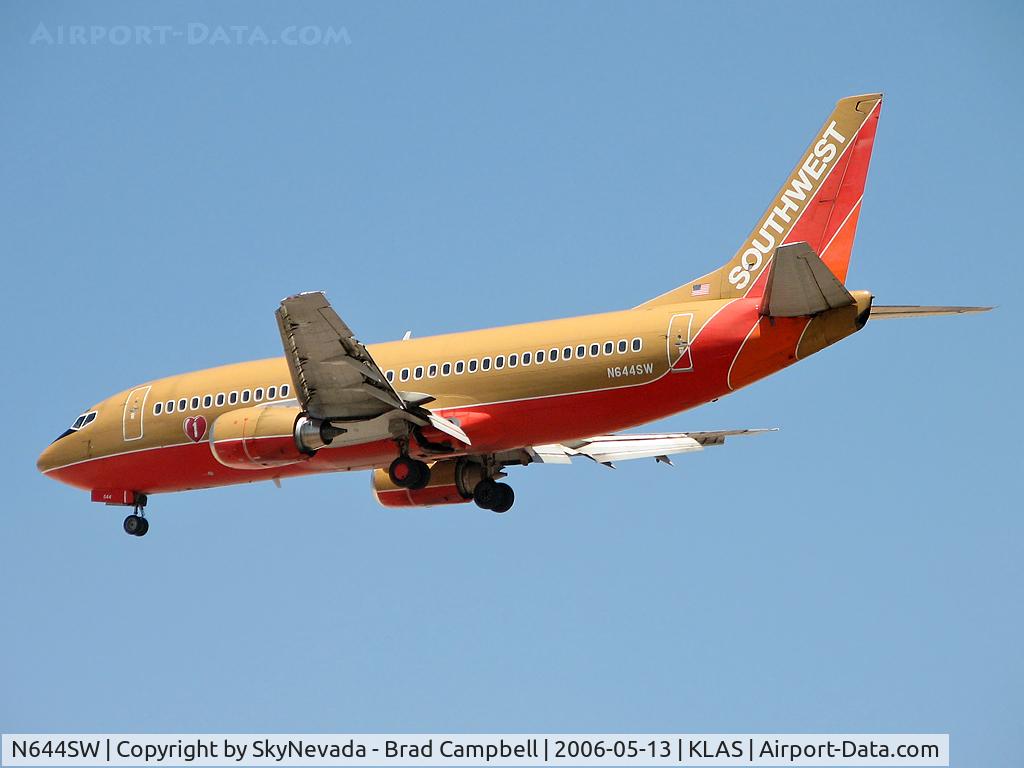 N644SW, 1997 Boeing 737-3H4 C/N 28329, Southwest Airlines / 1997 Boeing 737-3H4