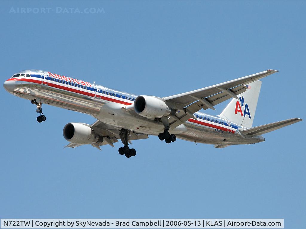 N722TW, 1999 Boeing 757-231 C/N 29385, American Airlines / 1999 Boeing 757-231