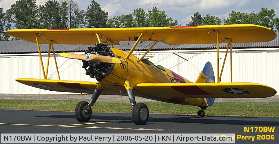 N170BW, Boeing PT-17 Kaydet (A75N1) C/N 75-8260, A great looking Stearman