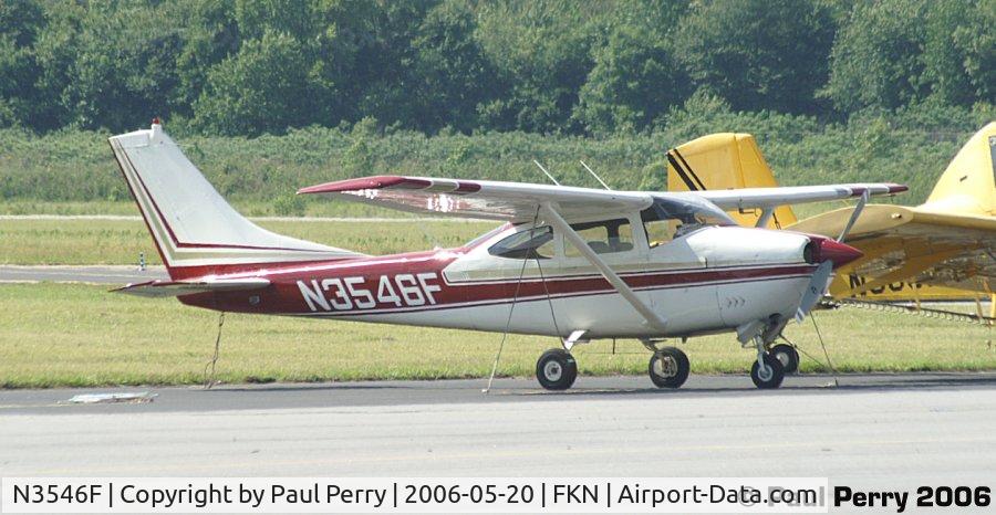 N3546F, 1966 Cessna 182J Skylane C/N 18257546, The long view of one ov the many Cessnas on the ramp