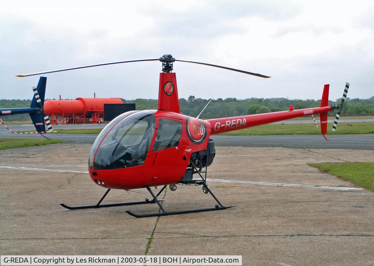 G-REDA, 2001 Robinson R22 Beta C/N 3172, Robinson R-22B